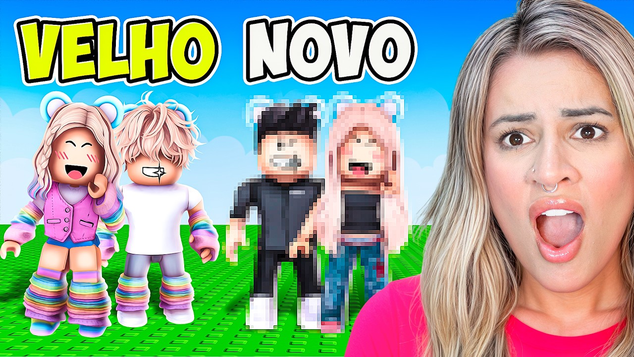 MUDAMOS NOSSO AVATAR DO ROBLOX PARA SEMPRE