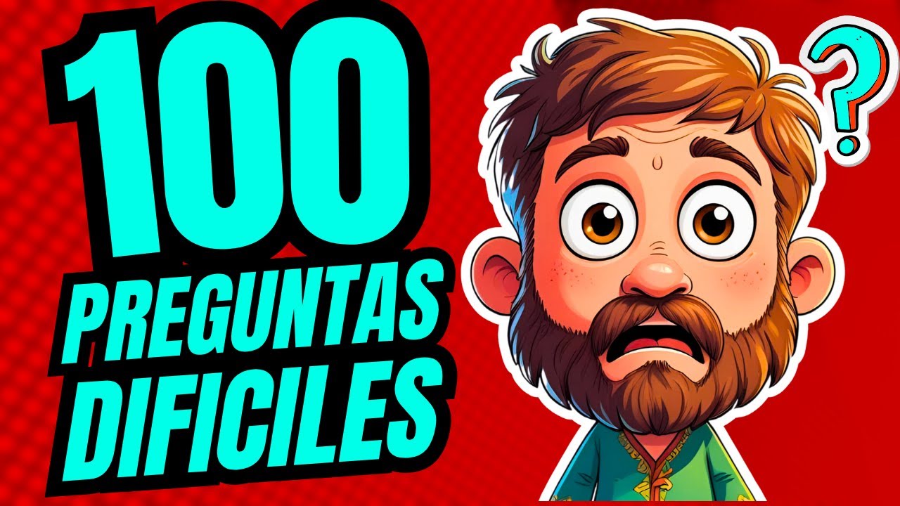 100 ACERTIJOS BIBLICOS 😧❓/ 100 PREGUNTAS DIFICILES DE LA BIBLIA