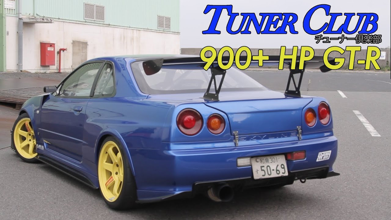 930 Horsepower BNR34 GT-R by Global Auto - Tuner Club Eps.2