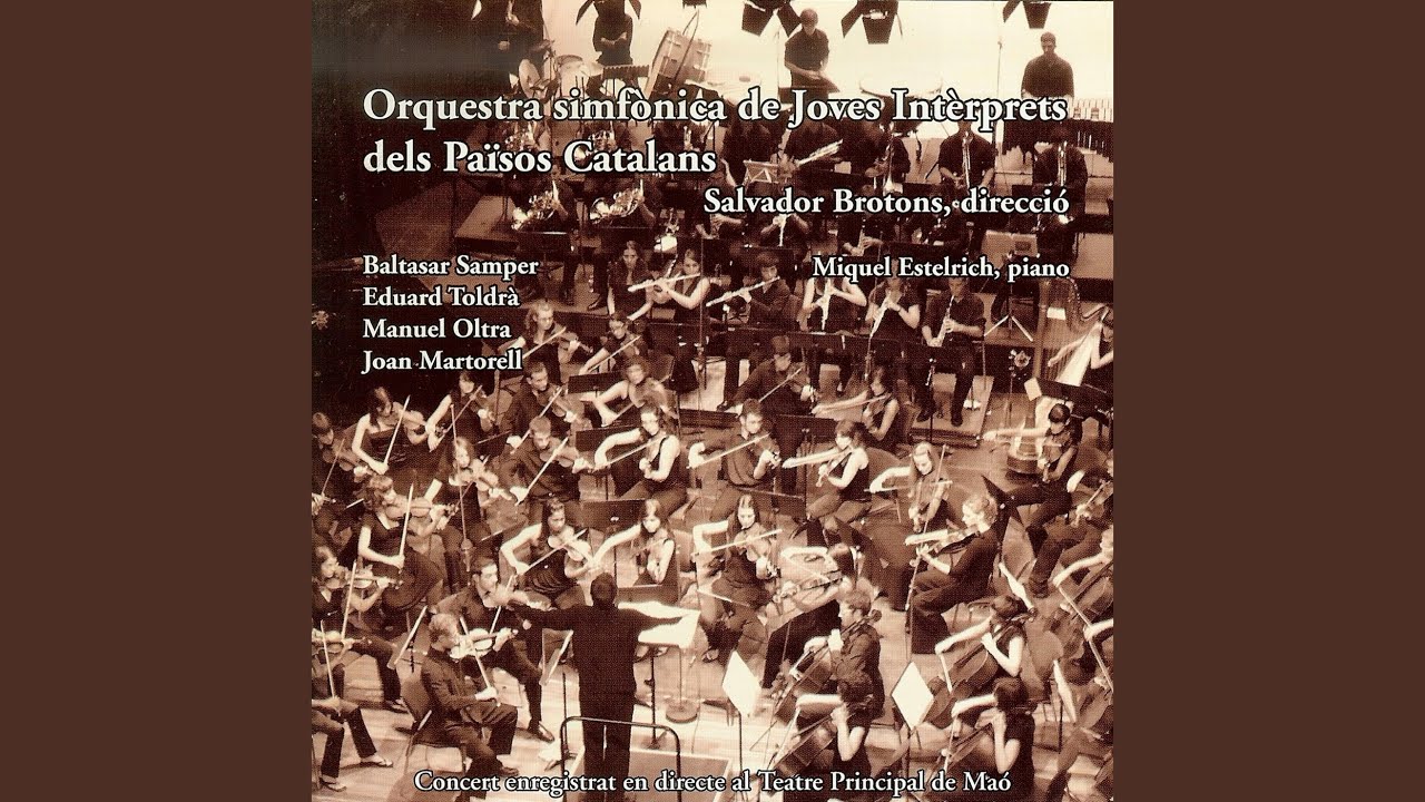 Suite per a Orquestra en Mi (Suite Simfònica) : IV. Allegro con brio