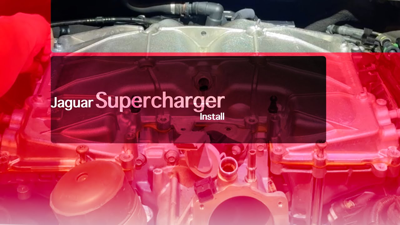 2016 JAGUAR Supercharger INSTALL W/ torque