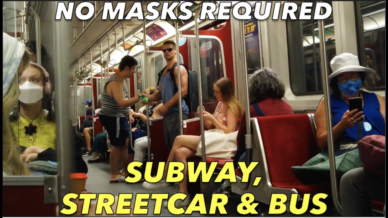 Toronto Multi-Mode Transit Ride - From Line 1 To The 512 St. Clair To The 126 Christie Bus Mask Free