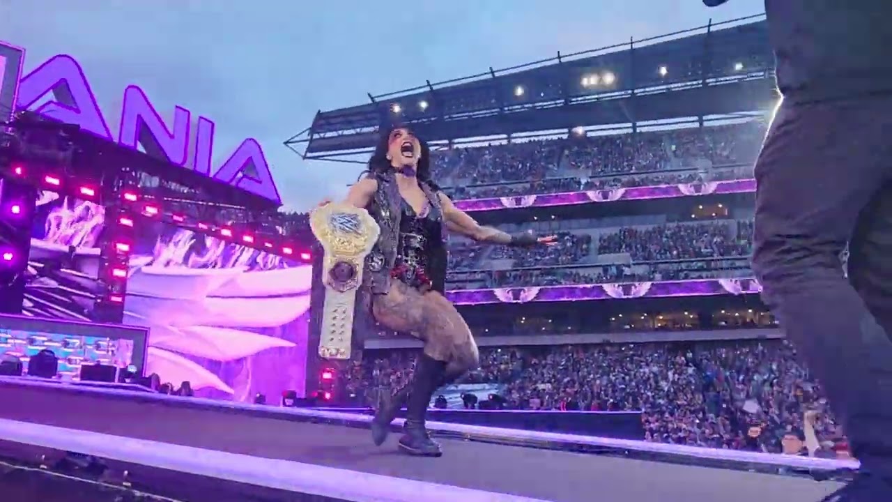 Rhea Ripley WrestleMania Entrance