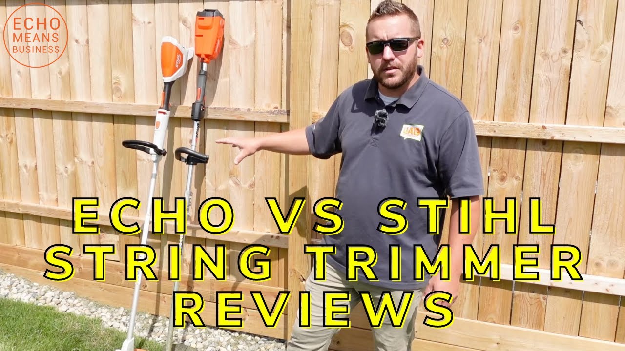Обзоры триммеров ECHO и STIHL | Какой беспроводной триммер выбрать — #UAGCompare