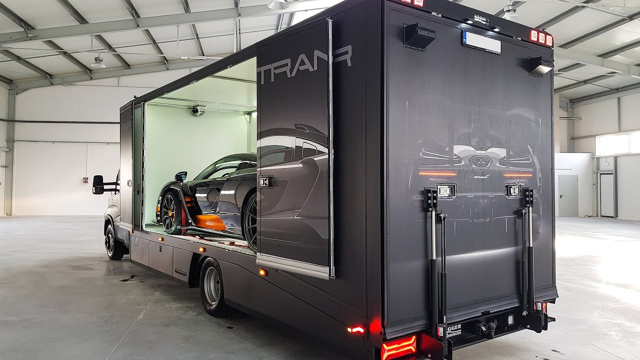 KEGGER Enclosed Autotransporter IVECO Daily High Race Pakiet + | McLaren Senna