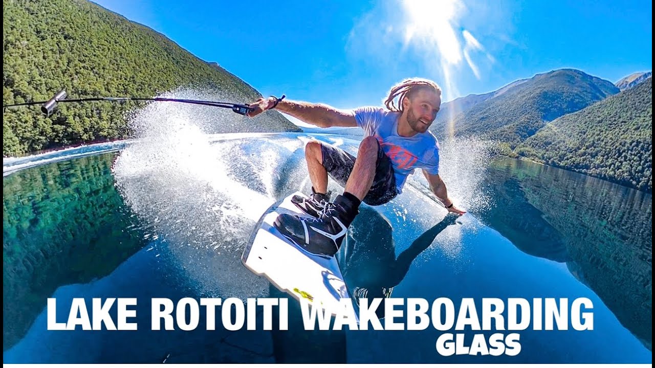 Lake Rotoiti Wakeboarding 4K