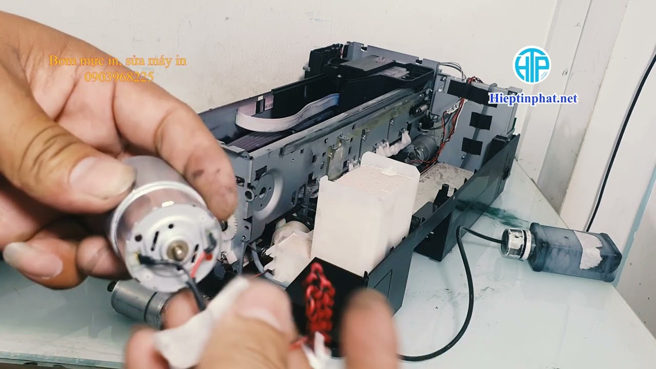 How to fix Epson L805 all lights blinking error solution | Sửa máy in Epson L805 lỗi 5 đèn đều sáng