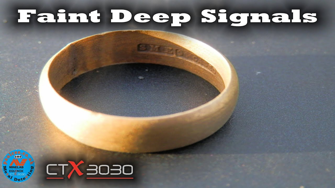 Metal Detecting Beach Minelab CTX 3030. Faint Deep Targets