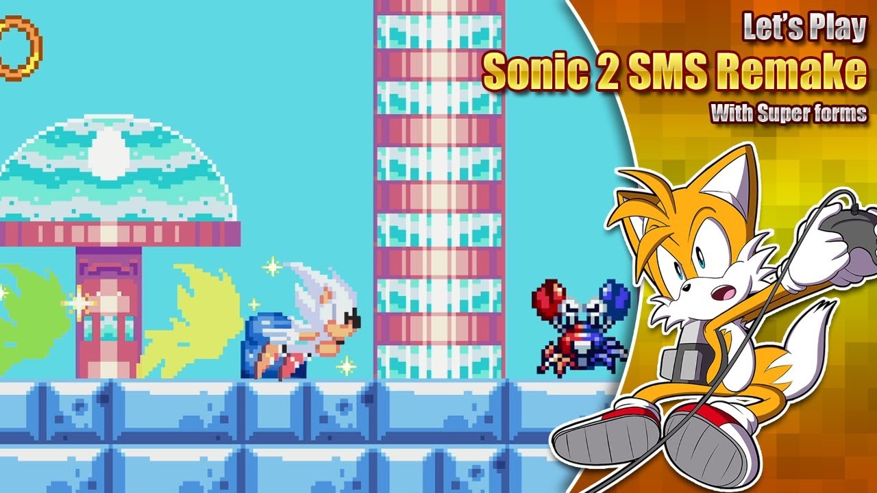 Let's Play Sonic 2 SMS Remake - LIVE - 2nd Feb 9pm GMT