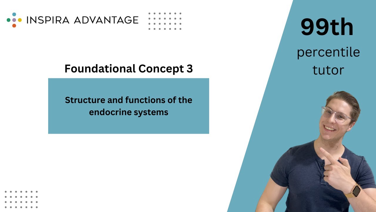 Foundational Concept 3: Structure and Functions of the Endocrine System