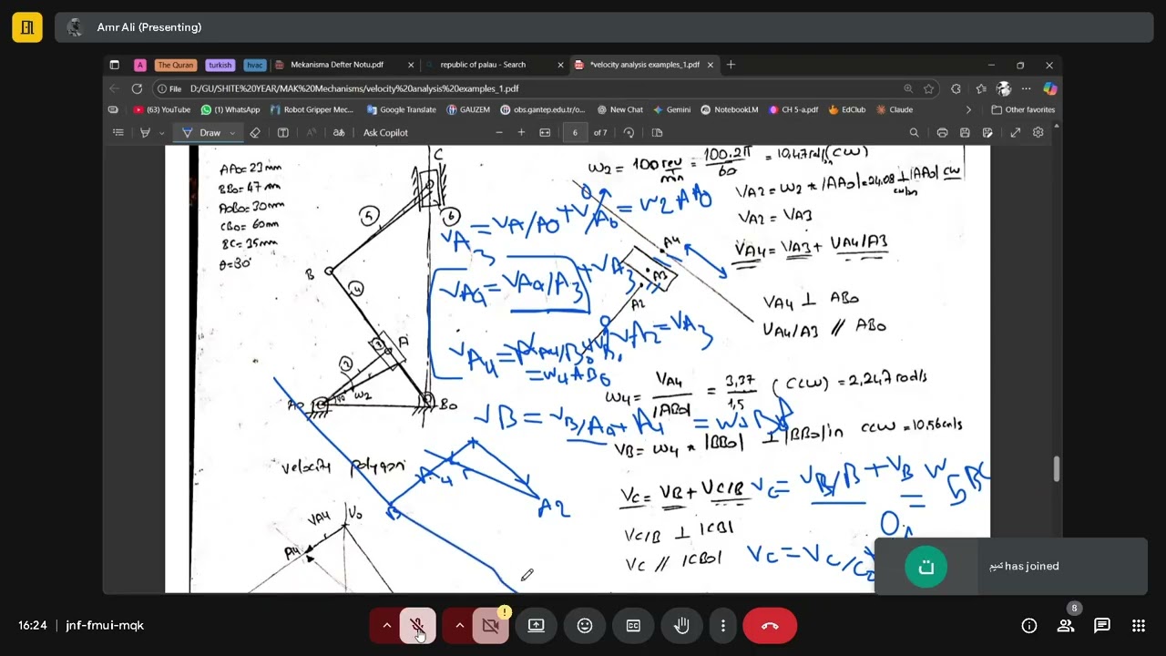 ICZV P3 and Velocity Vector Loop P1