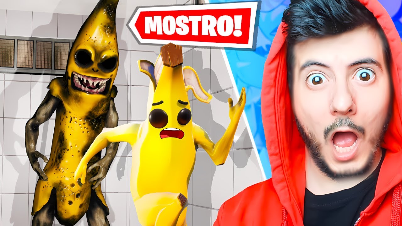 BANANITA MOSTRO VUOLE MANGIARMI! 🍌 Fortnite
