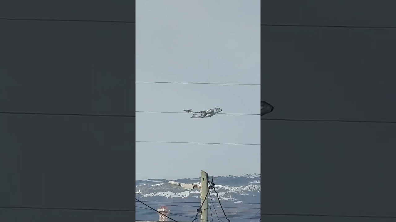 KC-390 🇧🇷. desde Ushuaia 🇦🇷 con rumbo a la Ant&aacute;rtida 🇦🇶 #kc390 @ushuaiaspotters