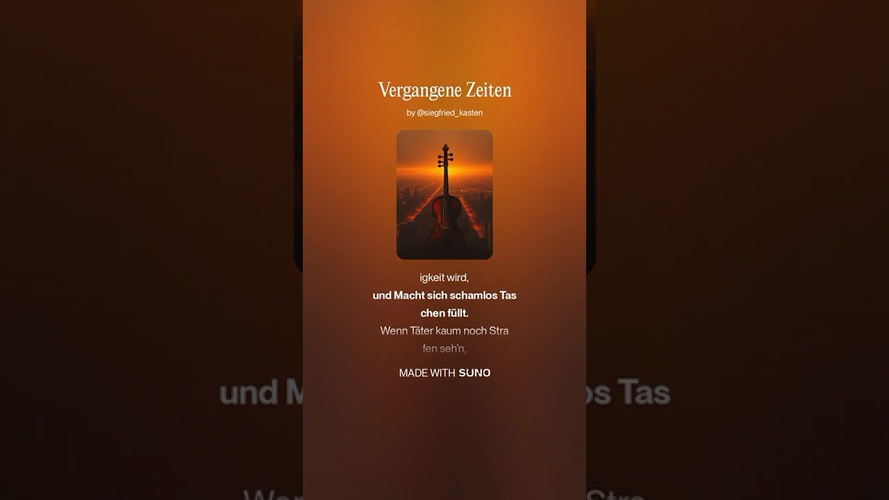 Vergangene Zeiten