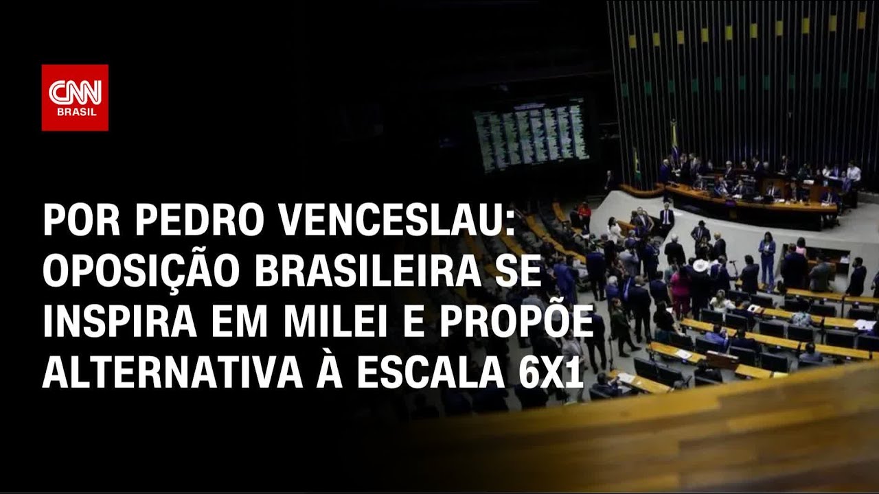 Oposição brasileira se inspira em Milei e propõe alternativa à escala 6x1 | HORA H