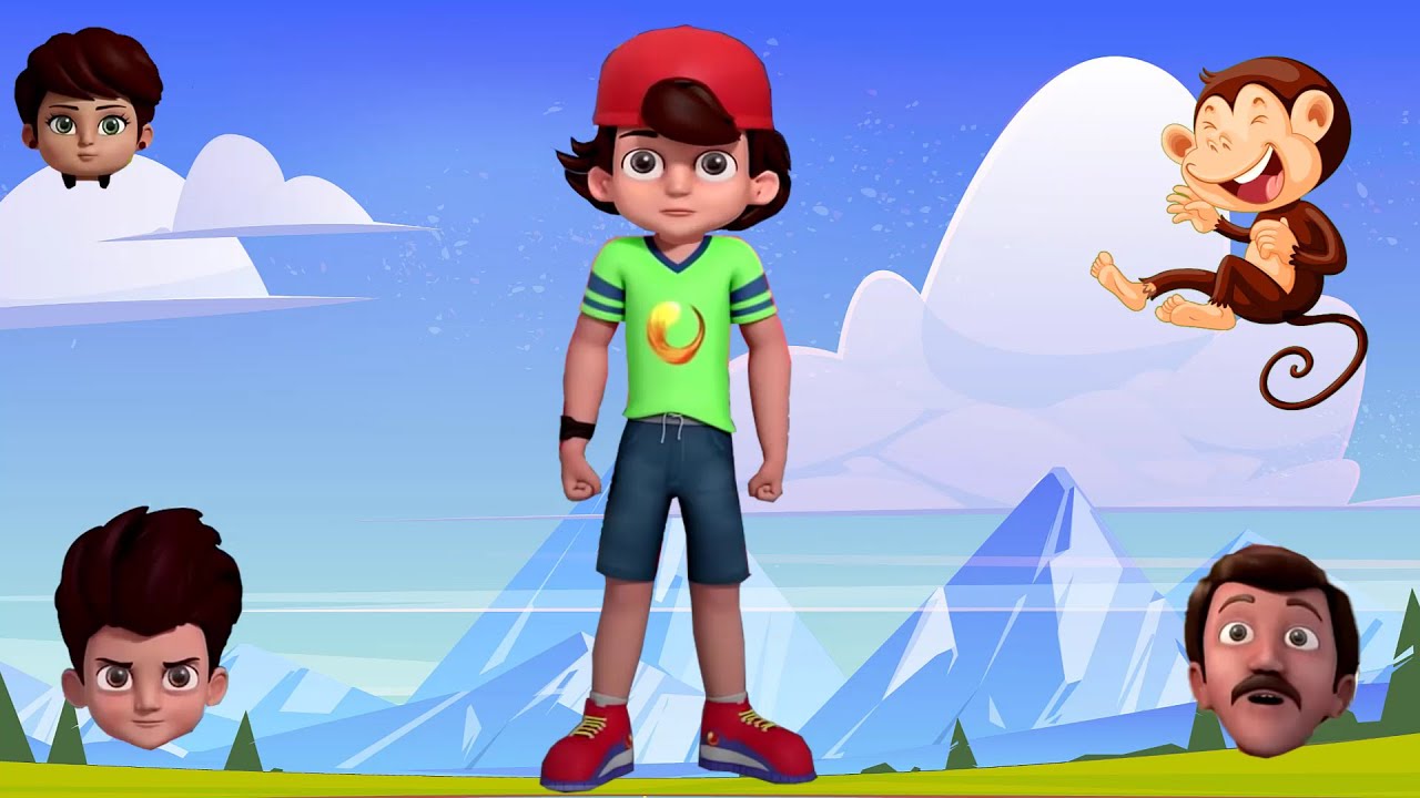 cartoon shiva wrong head puzzle | puzzle game fun