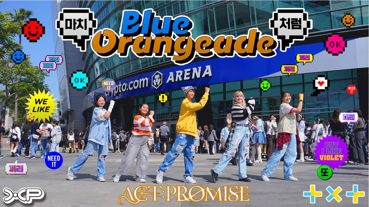 [KPOP IN PUBLIC LA] TXT (투모로우바이투게더) - ‘Blue Orangeade’ Dance Cover @ #ACTPROMISETOUR | Project XP