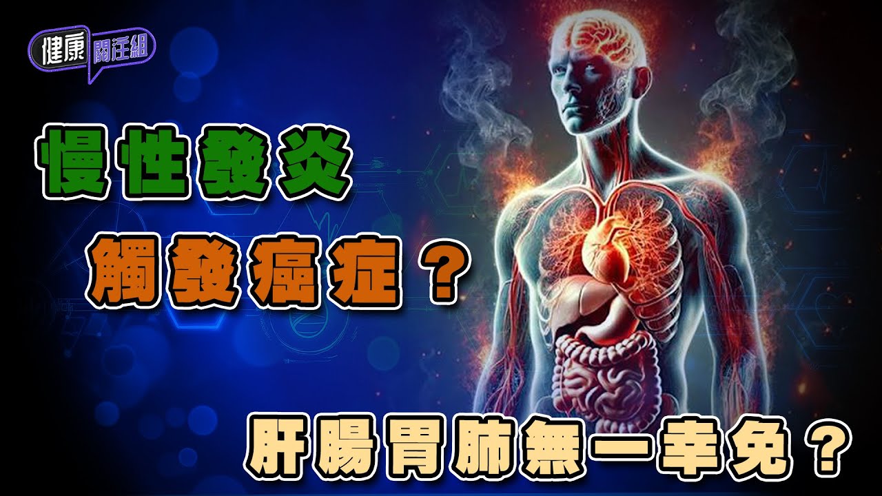 慢性發炎觸發癌症？肝腸胃肺無一幸免？ ｜ 健康關注組 ｜ EP306 ｜ 慢性發炎 ｜ 敖嘉年 ｜ 朱智賢 ｜ HOY TV 77台