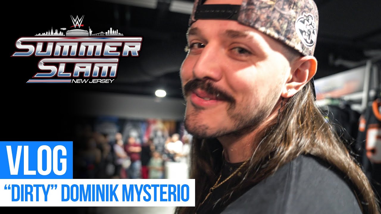 Dominik Mysterio rates mullets, meets a Dom Labubu & more: SummerSlam 2025 Vlog