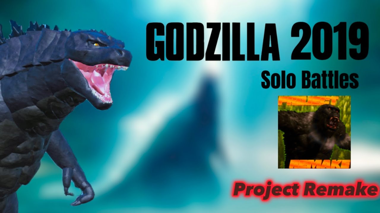 Godzilla 2019 Solo Battles [No Commentary + Project Remake Roblox]