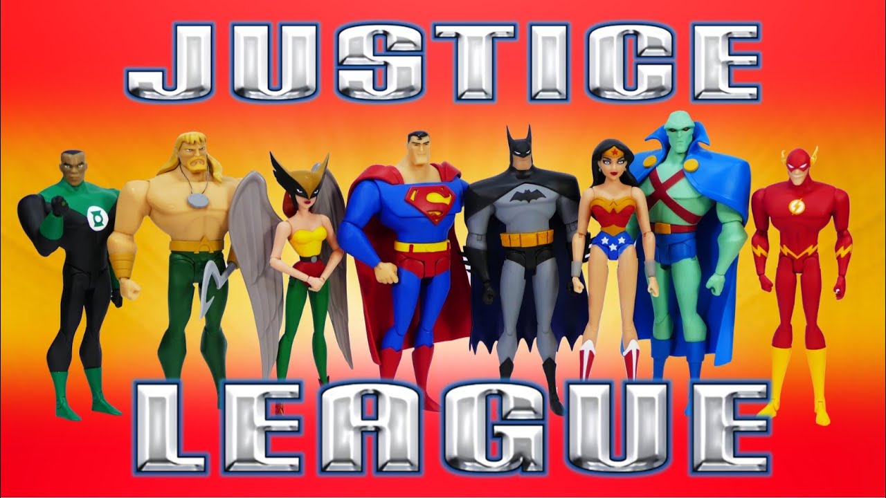 DC Collectibles Justice League Animated Full Set Unboxing Review
