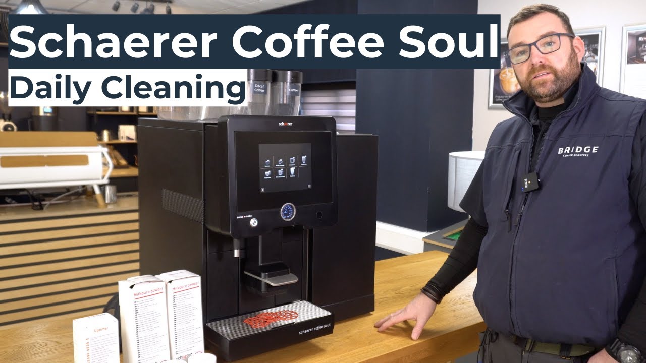 Schaerer Coffee Soul Daily Cleaning Routine