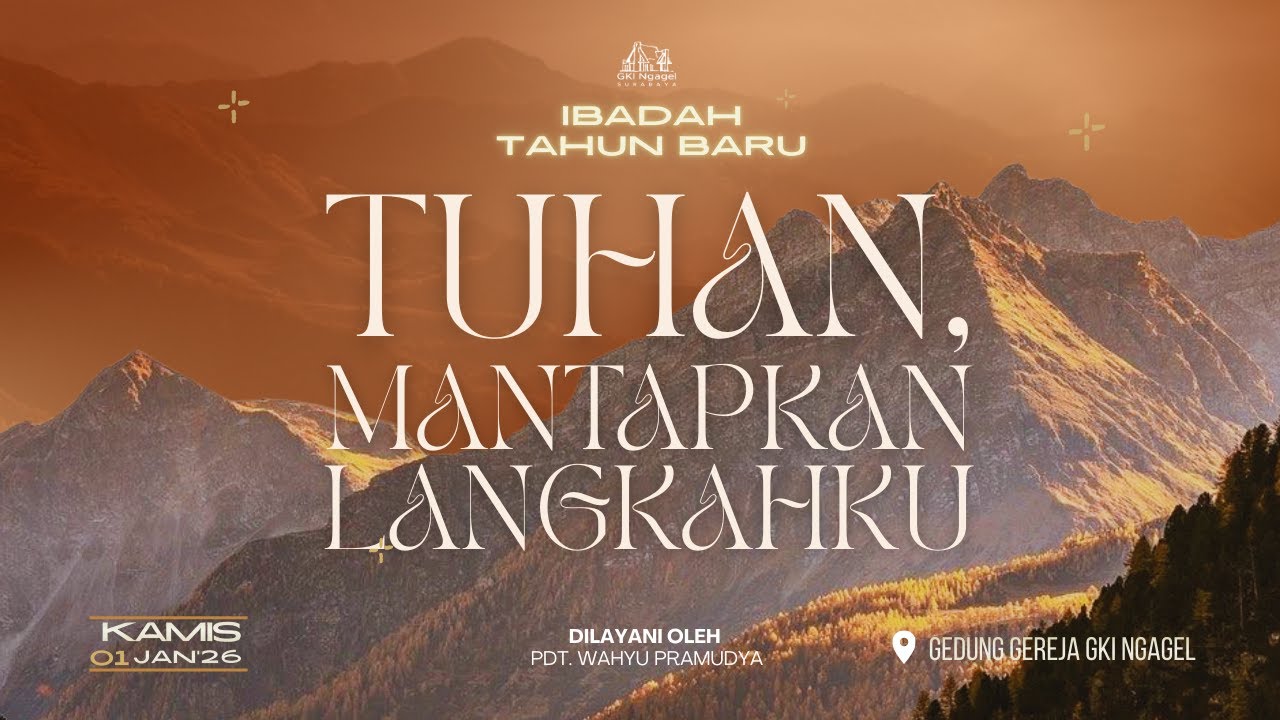 Ibadah Tahun Baru - Kamis, 01 Januari 2026 pk. 08.00