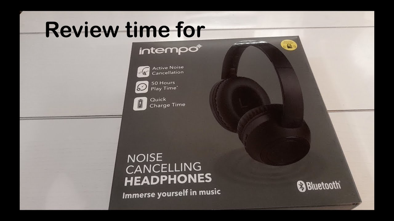 Intempo noise cancelling headphones review ! #subscribe #viral #unboxing