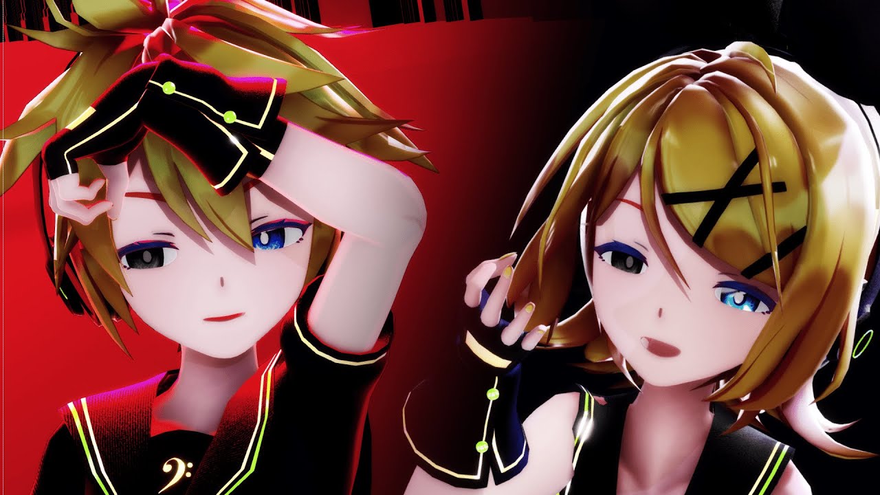 【MMD + VOCALOID cover】「シャンティ」【鏡音リン・鏡音レン v4x】