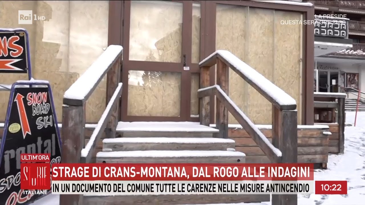 Strage di crans-montana, dal rogo alle indagini - Storie italiane 26/01/2026
