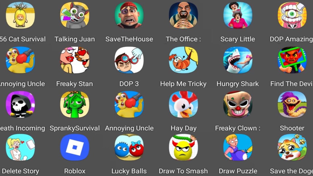 Roblox,Sprunki Survival,Freaky Stan,Scary Little,SaveTheHouse,Draw To Smash,Draw Puzzle || GAMEPLAY