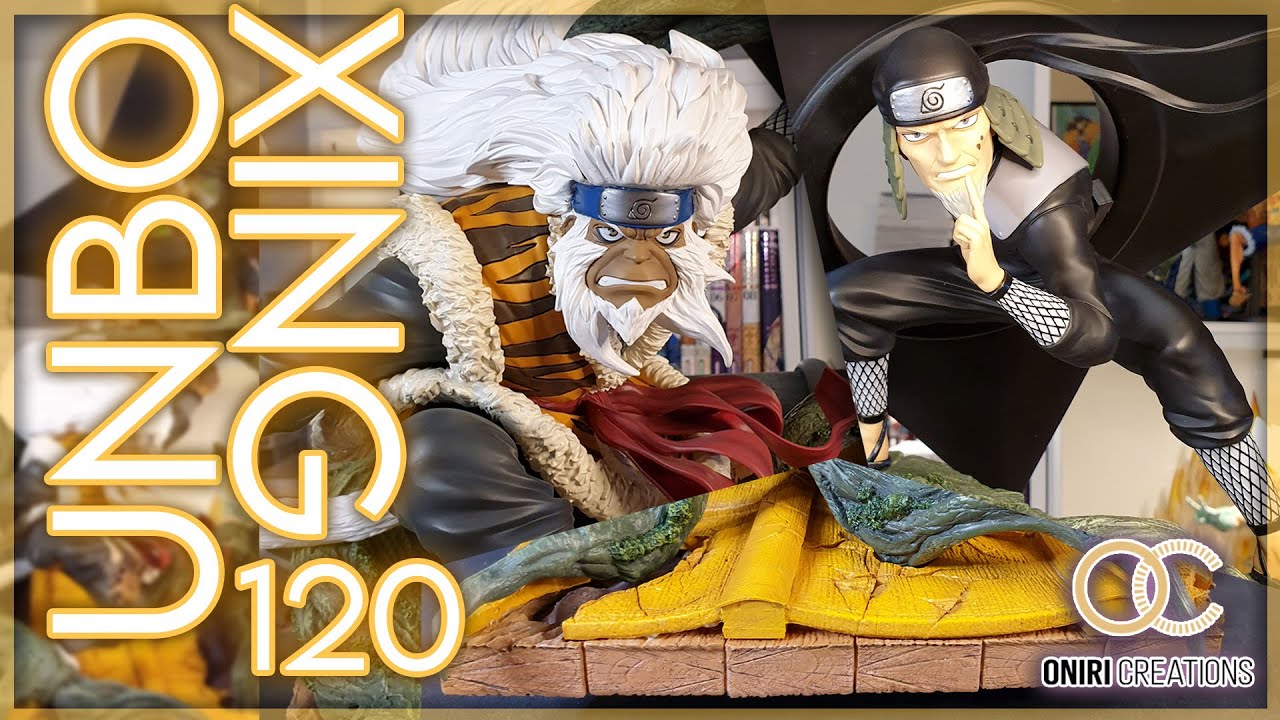 UNBOXING #120 ONIRI CREATIONS - HIRUZEN SARUTOBI & ENMA - NARUTO