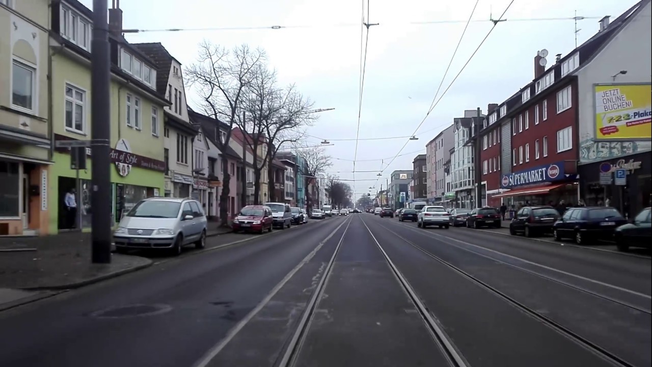 Straßenbahn Bremen. Linie 2. Gröpelingen - Am Brill (16.02.2017)