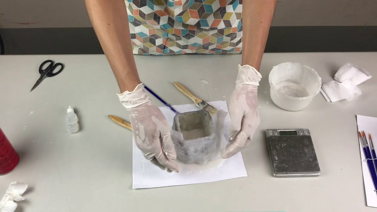 矽膠灌模教學