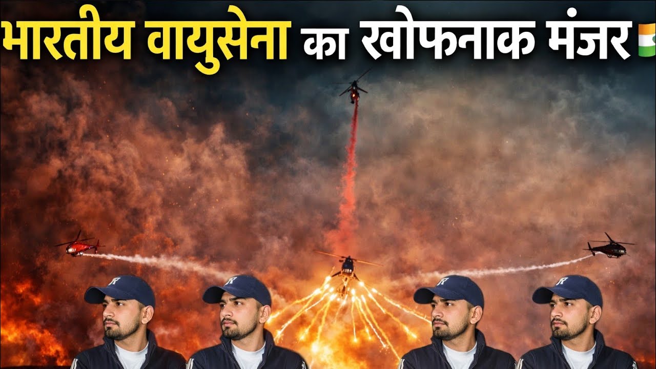 भारतीय वायुसेना का खौफनाक मंजर 🇮🇳