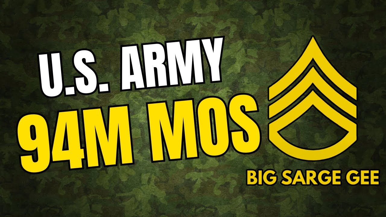 Армия США 94M MOS | Ремонт радаров