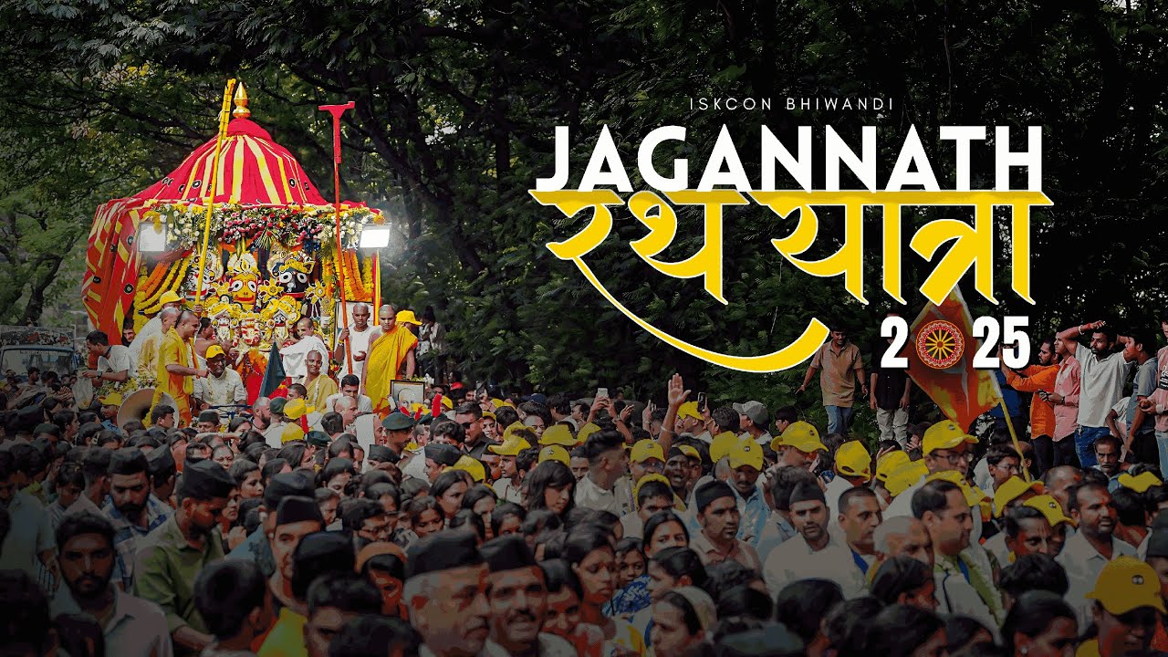 Jagannath Rath Yatra 2025 – A Divine Journey You Can’t Miss! | ISKCON Bhiwandi