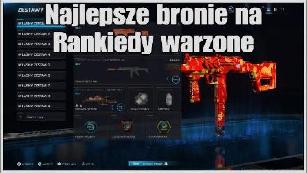 Najlepsze bronie na Rankiedy warzone 😏😏✌️✌️😉