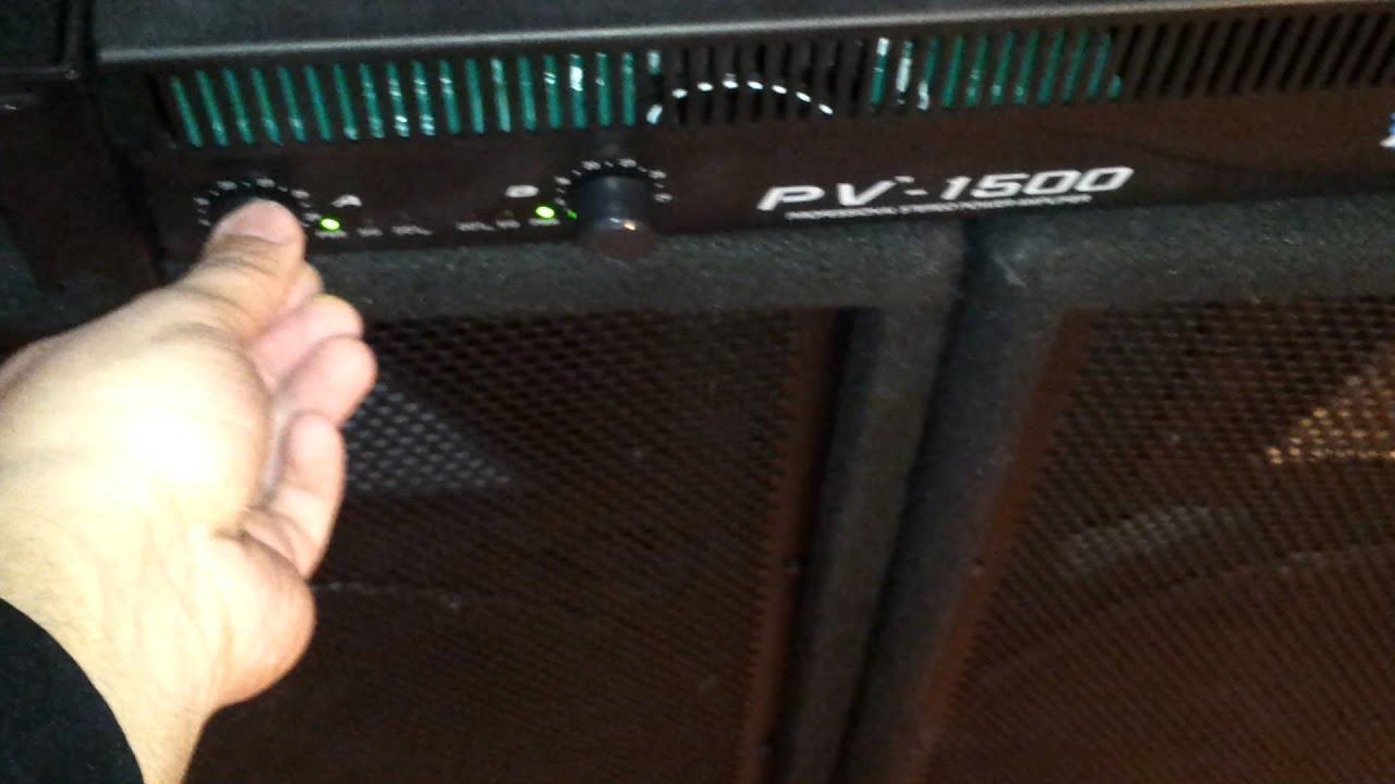 Peavey PV1500 & JBL JRX 115