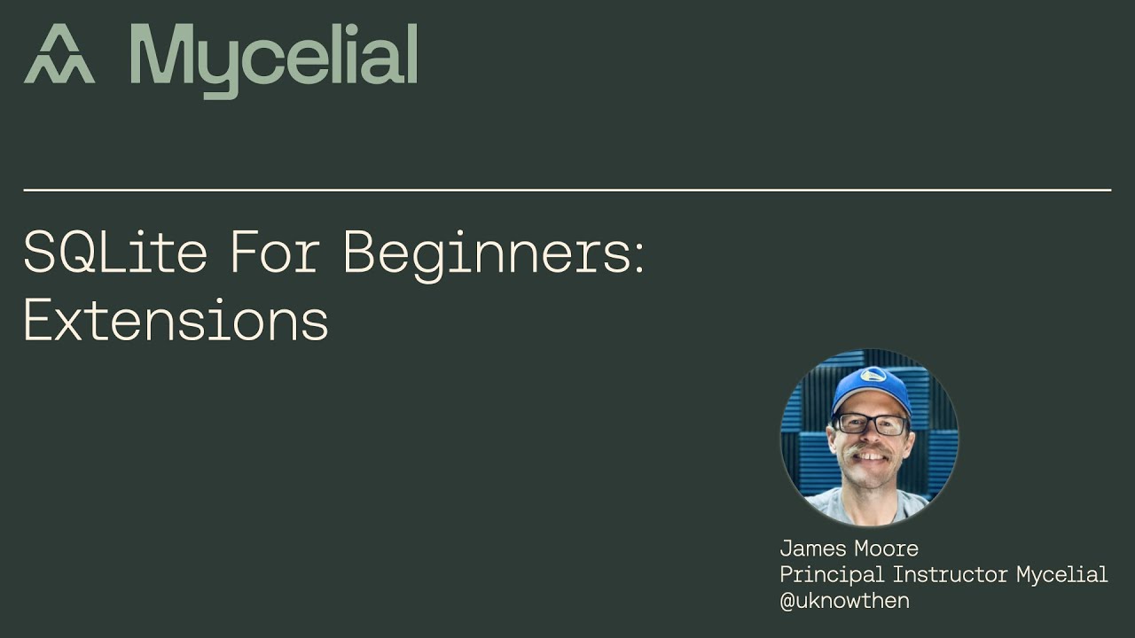SQLite for beginners: extensions
