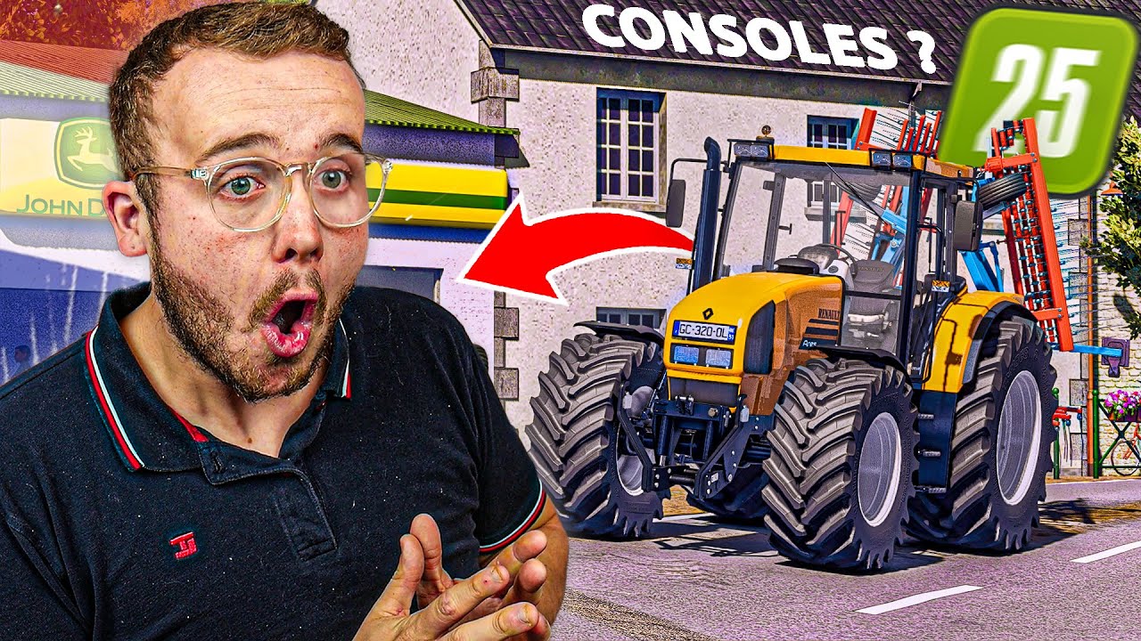 💥UNE MAP FRAN&Ccedil;AISE DE FOLIE SUR FS25 ! MAIS LES JOUEURS CONSOLE Y AURONT DROIT ?!🤔