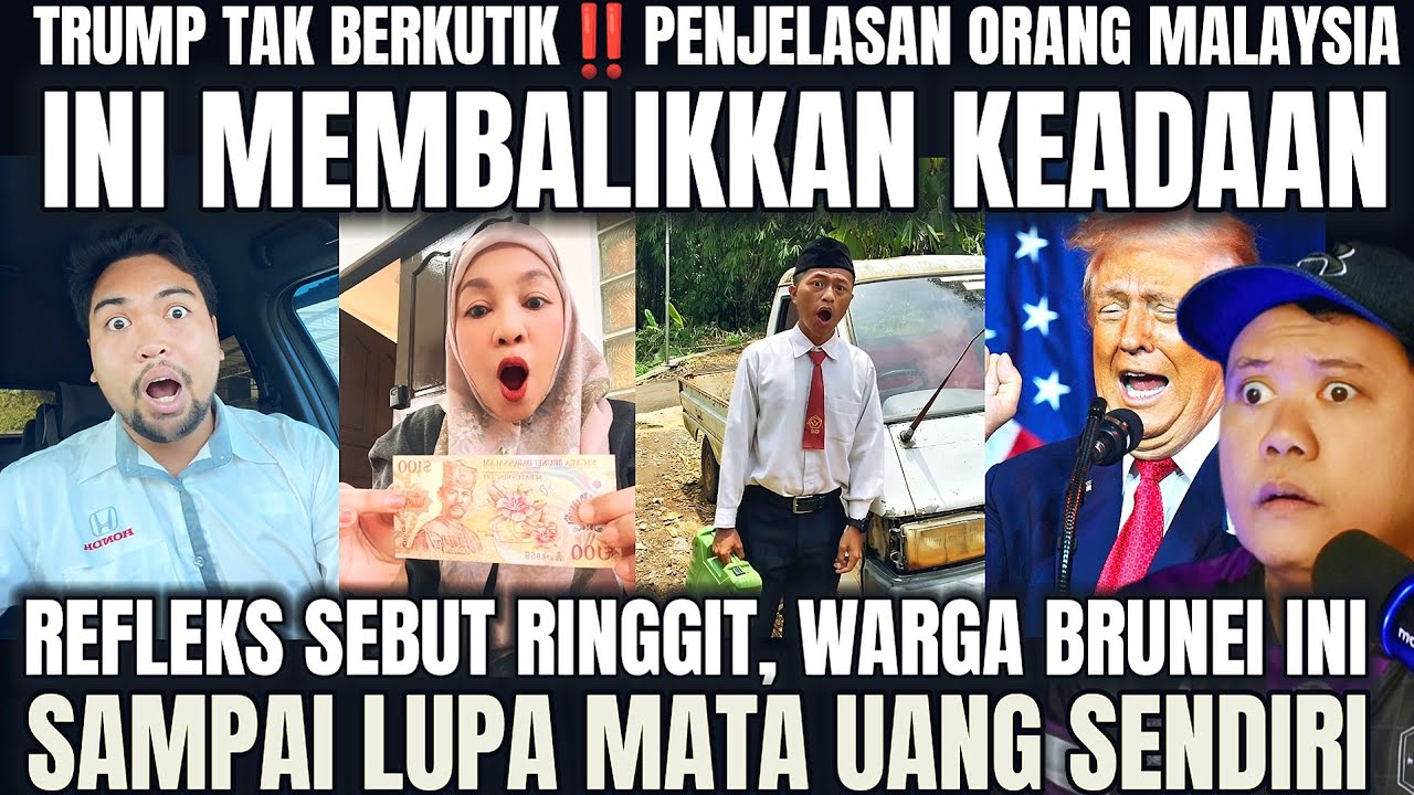 TRUMP TAK BERKUTIK‼️PENJELASAN ORANG MALAYSIA INI MEMBALIKAN KEADAAN