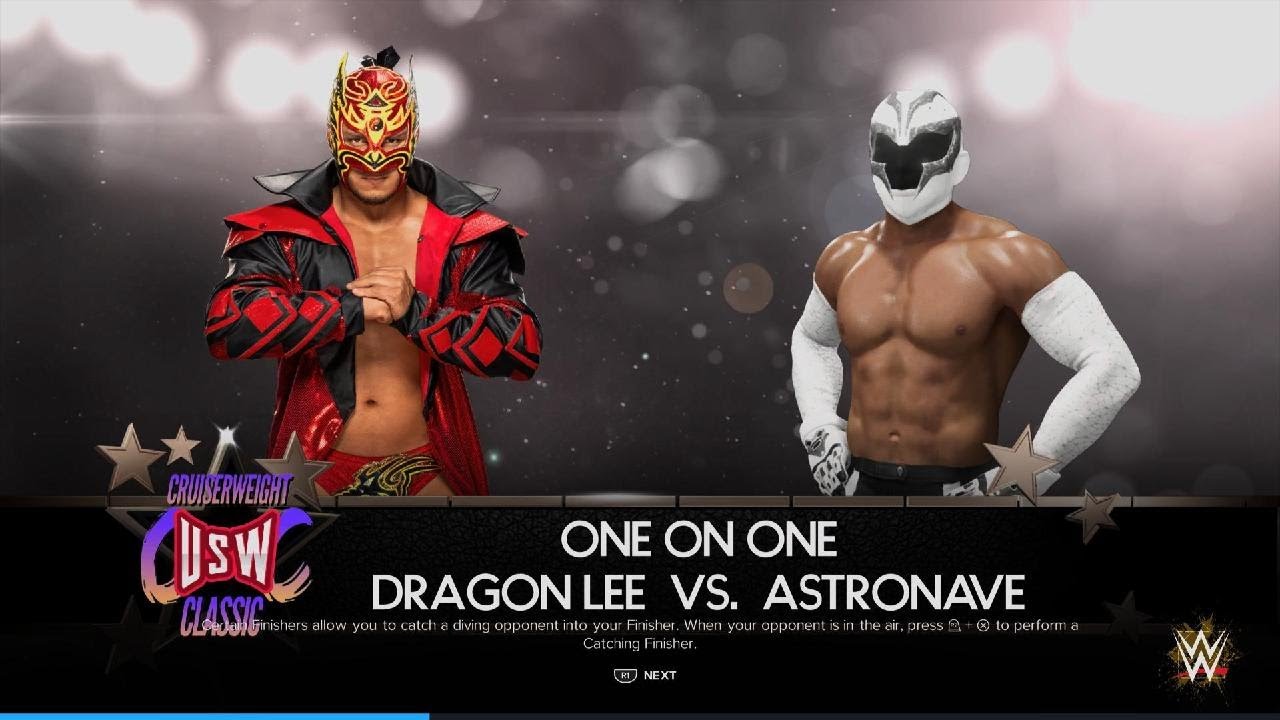Dragon Lee Vs Astronave(Cruiserweight Classic)
