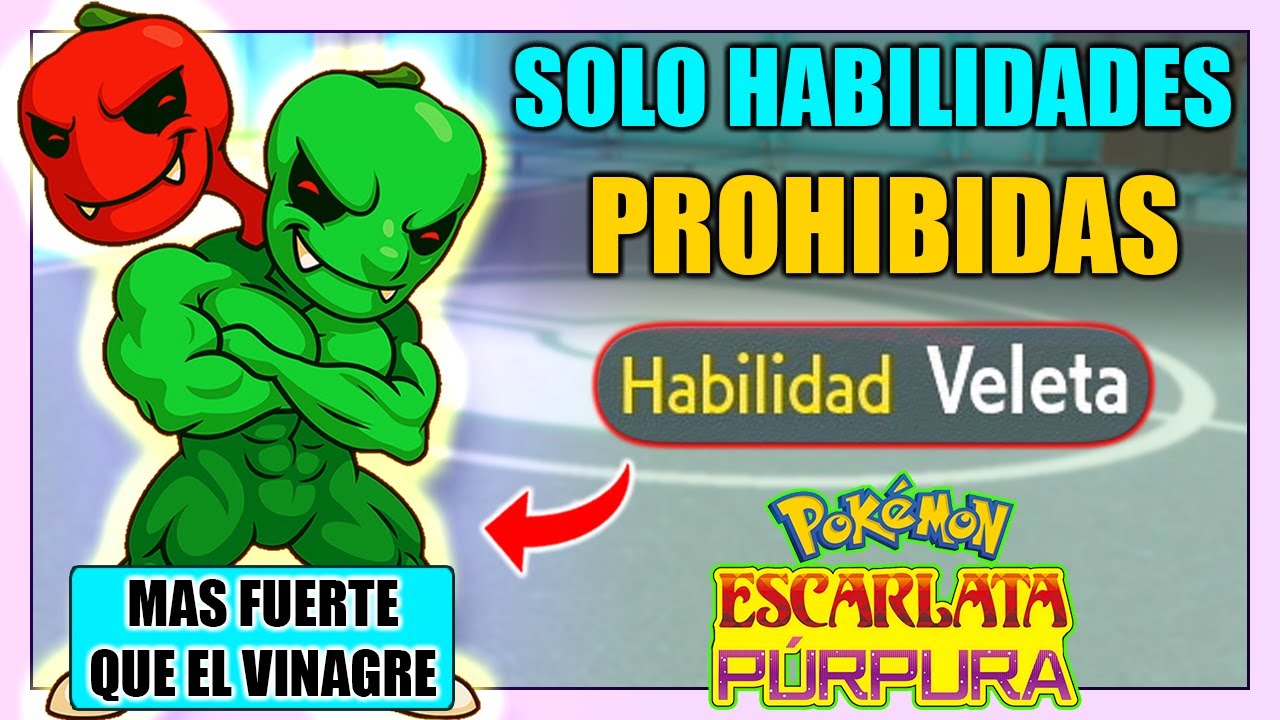 SCOVILLAIN con SU HABILIDAD BANEADA HACEN ESTO! JUEGO HABILIDADES POKÉMON BANEADAS y ME TROLEAN DURO