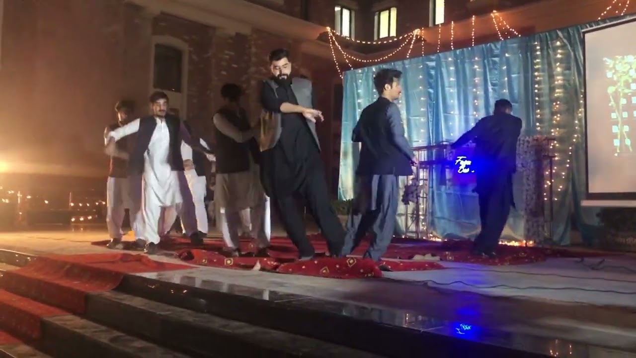 farewell’s attan at bacha khan medical college mardan kpk/song sedgi wazire