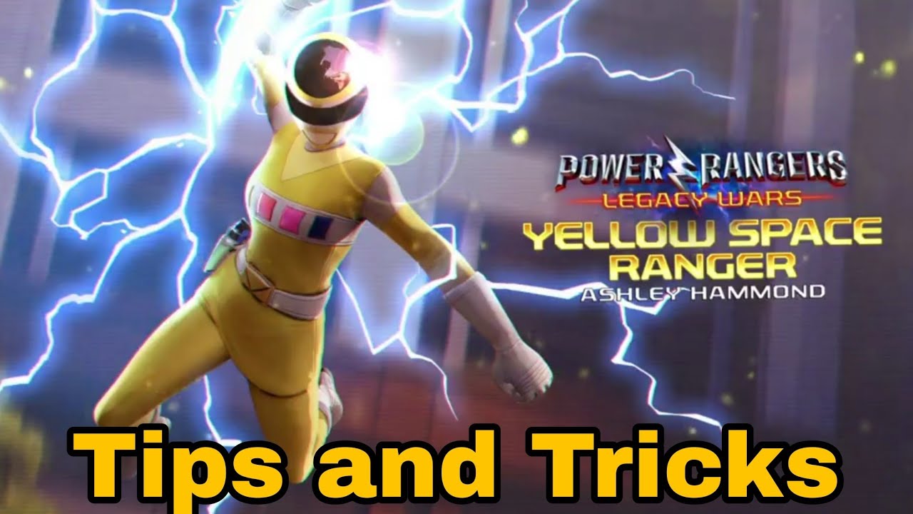 Power Rangers Legacy Wars: In Space Yellow Ranger Tips and Tricks