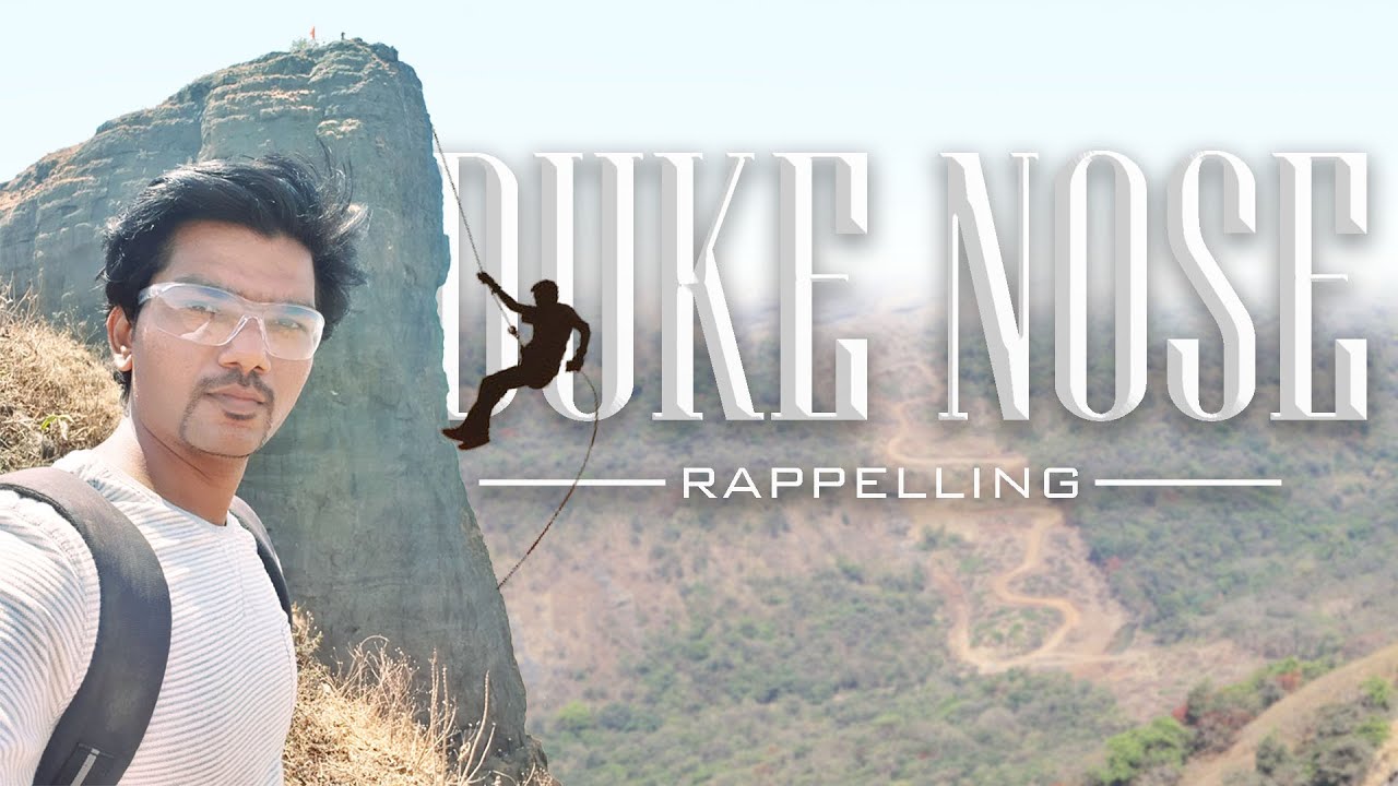 DUKE'S NOSE RAPPELLING | Feel the thrill | Lonavala.