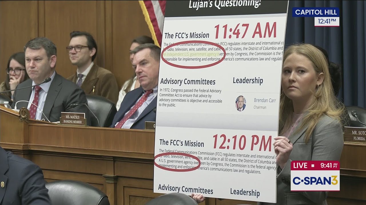 FCC Chair on FCC Website Changes During December Senate Hearing