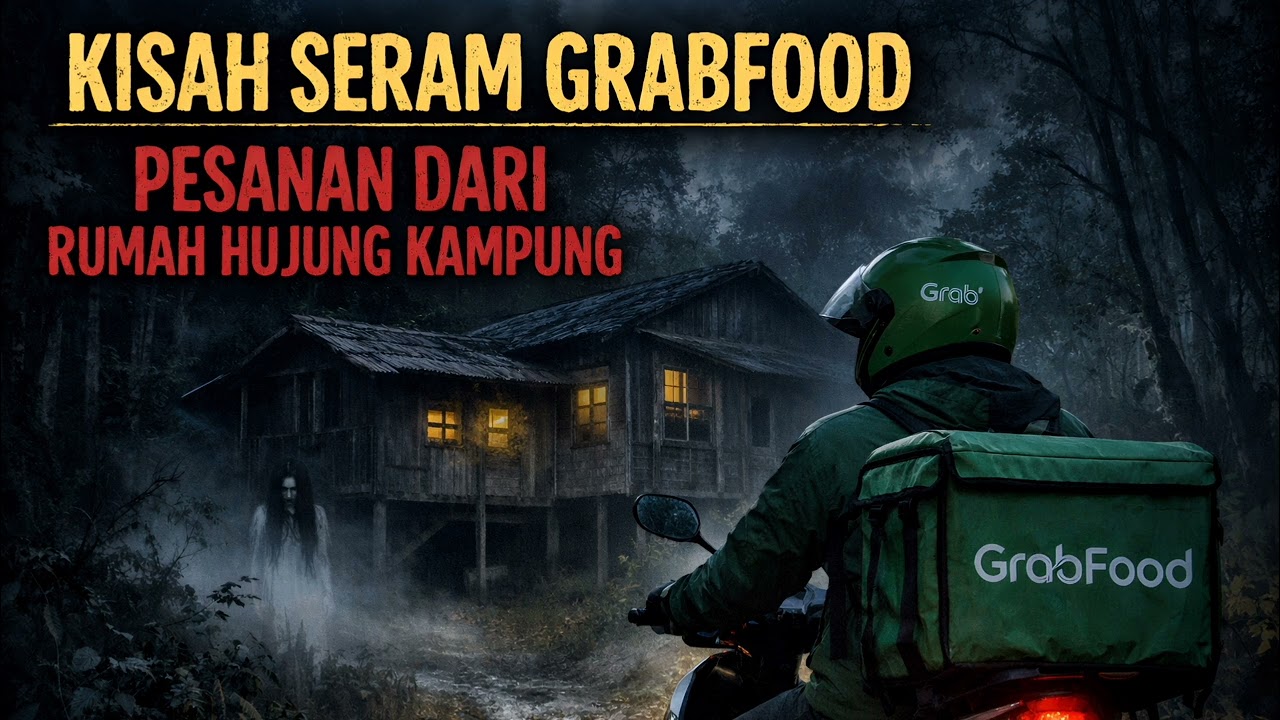 Kisah Seram Grabfood - Rumah Hujung Kampung | Cerita Seram | Lentera Malam