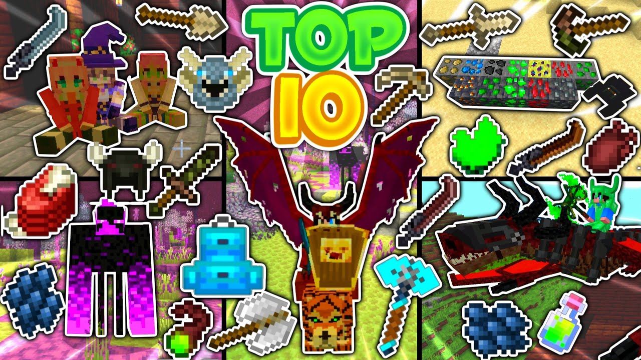 😱 10 ADDONS para SUPERVIVENCIA en  MINECRAFT BEDROCK 1.18.X !! Los MEJORES MODS de MINECRAFT PE ✅
